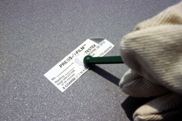 reverse replica surface profile