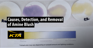 Causes, Detection, and Removal of Amine Blush